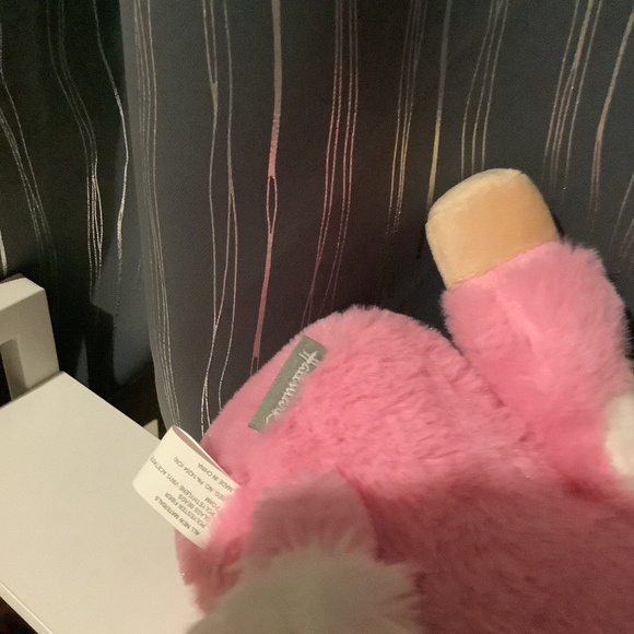 Adorable Pink Plush Cow Toy - Picture 2 of 2